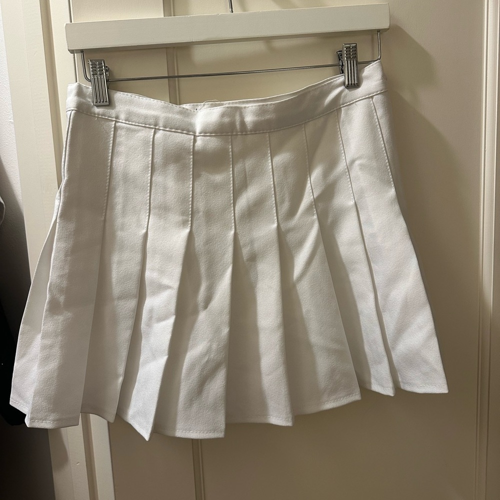 White Ruffled Skirt